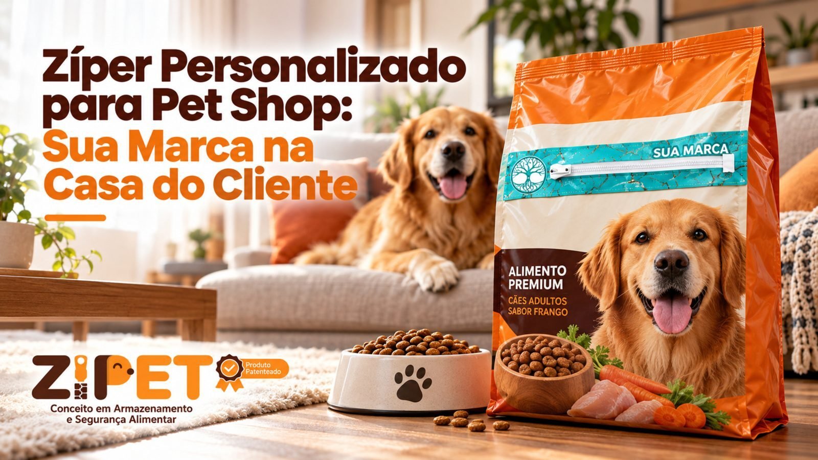 Zíper Personalizado para Pet Shop: Sua Marca na Casa do Cliente